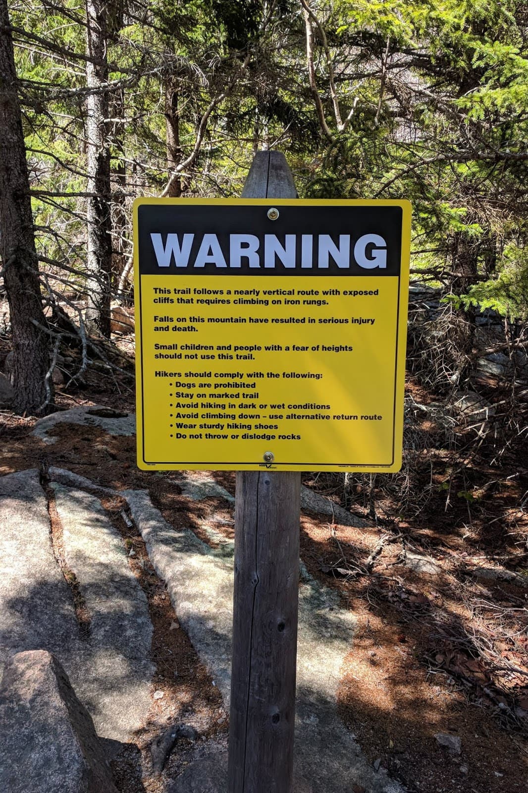 beehive trail acadia