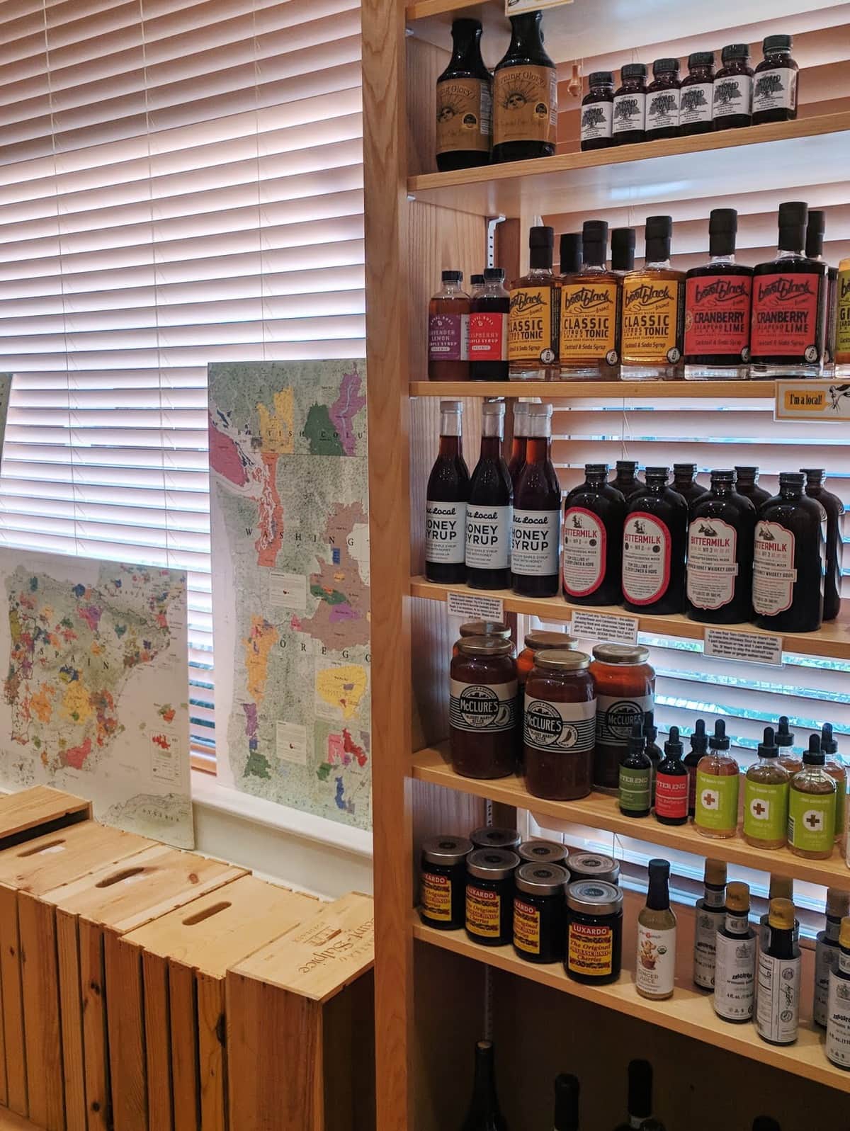 cheese shop of salem interior