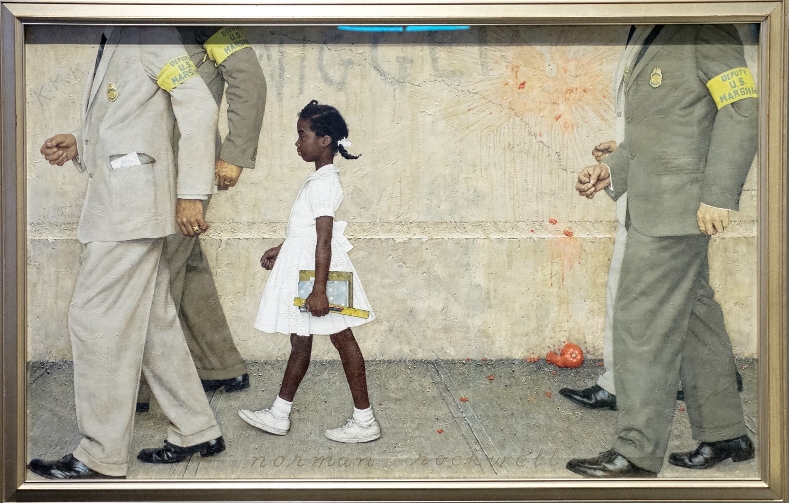 The Problem We All Live With, Norman Rockwell