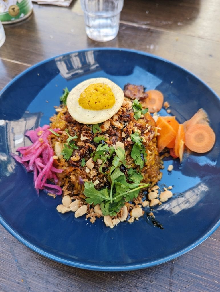 Nasi Goreng at Monkey Mood in Bordeaux