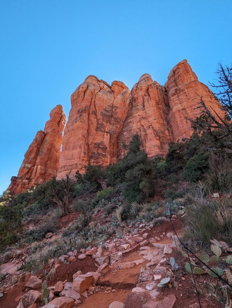Cathedral Rock from below