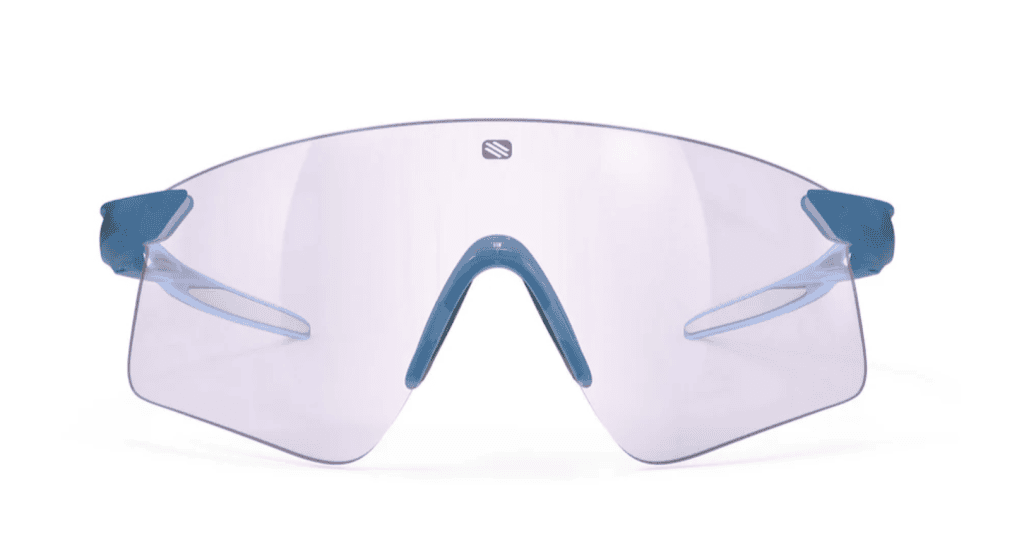 Running sunglasses by The Rudy Project with clear lenses