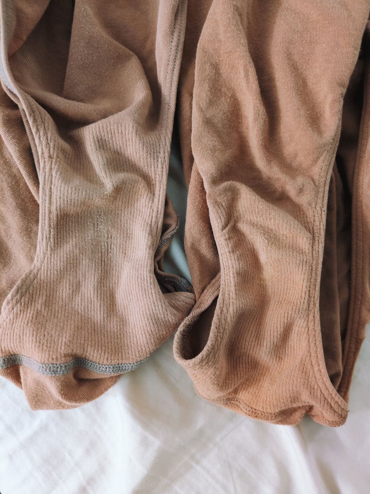 Wear in two pairs of Boody underwear in the gusset after 2 years
