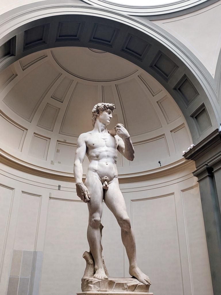 David sculpture by Michelangelo