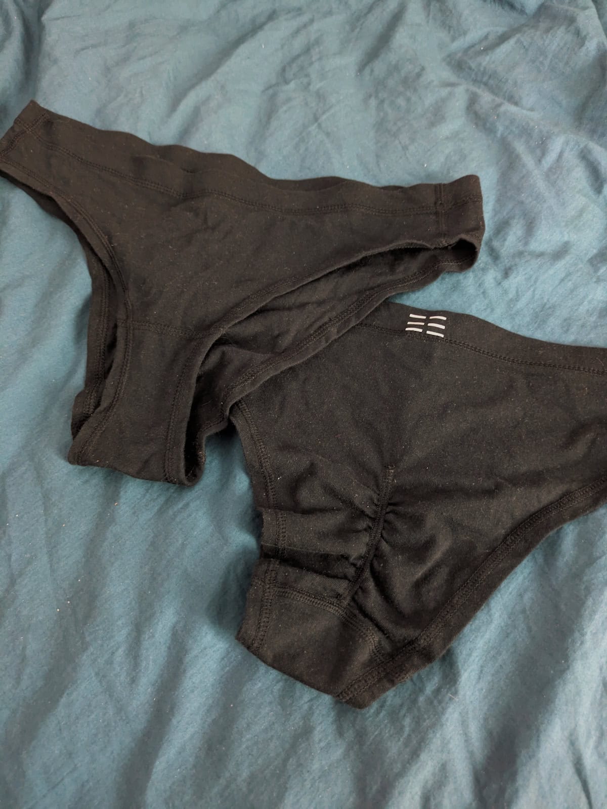 Two pairs of black underwear from BREETH