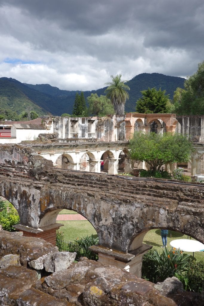 Santa Clara ruins in Antigua