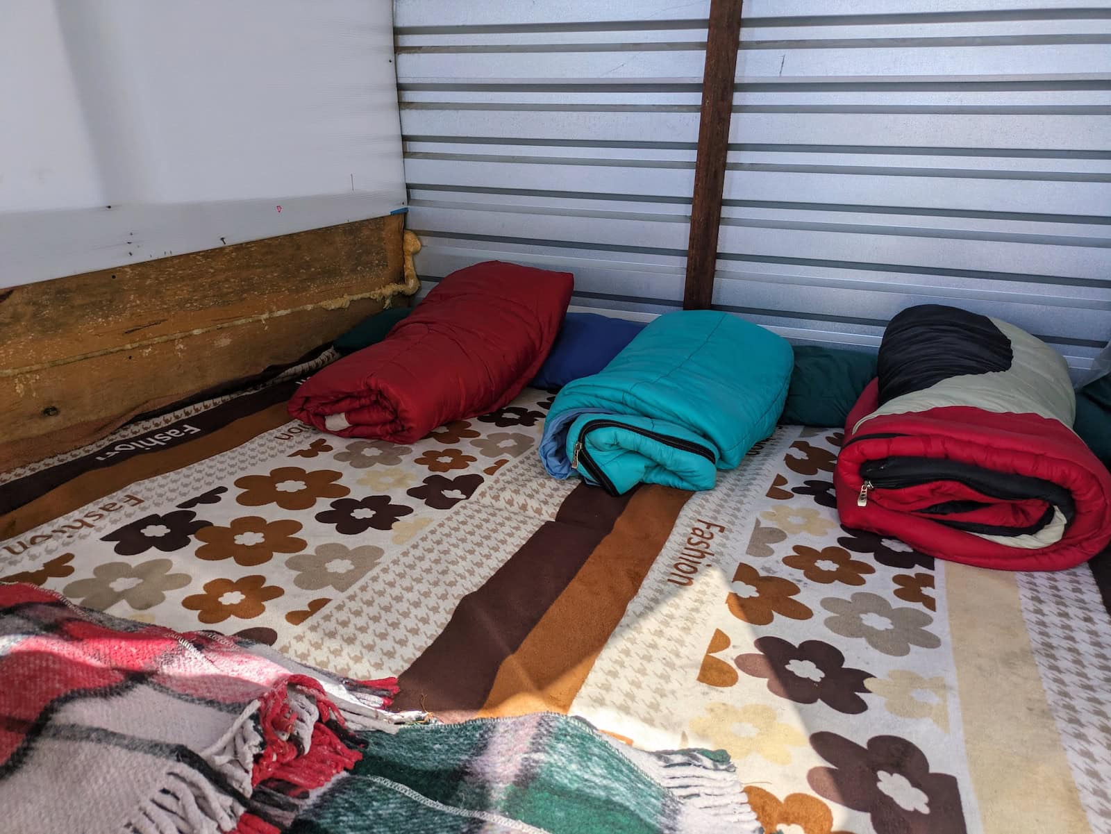 V-Hiking cabins at Acatenango Base Camp
