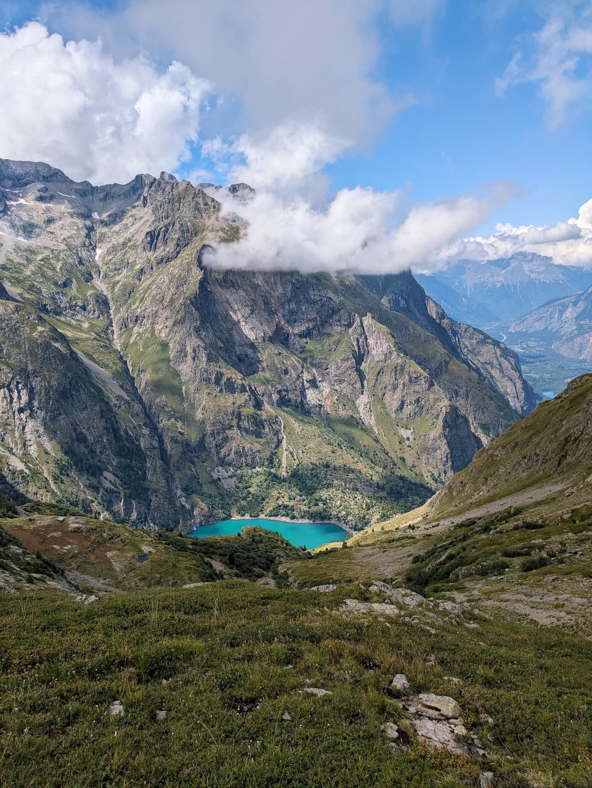 Lac du Lauvitel from above