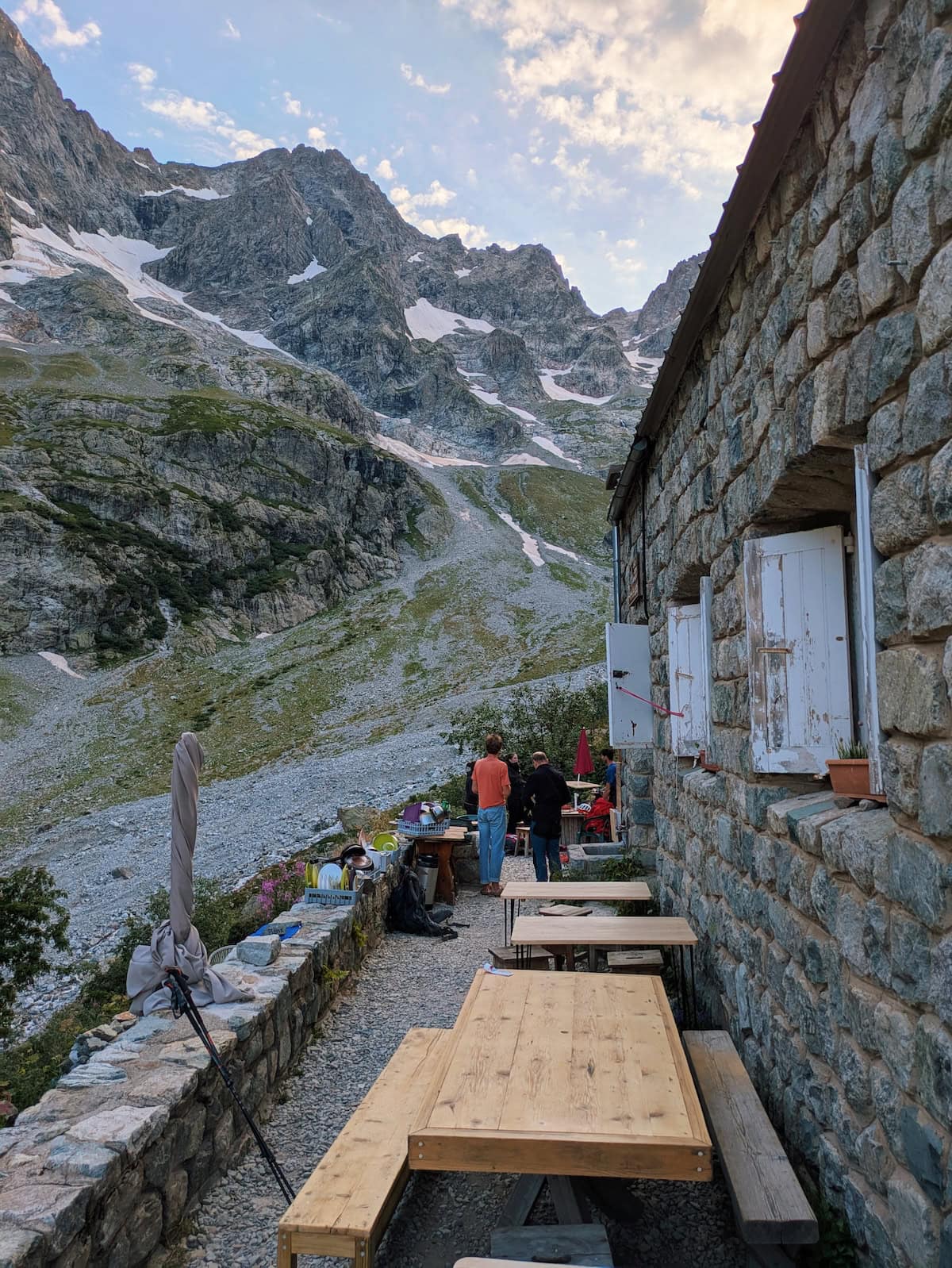 Exterior of Refuge des Bans