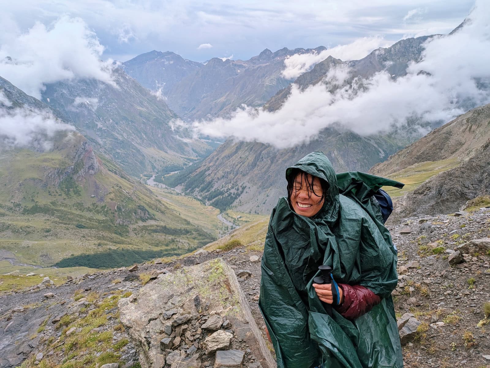 Me posing with the valley in the background
