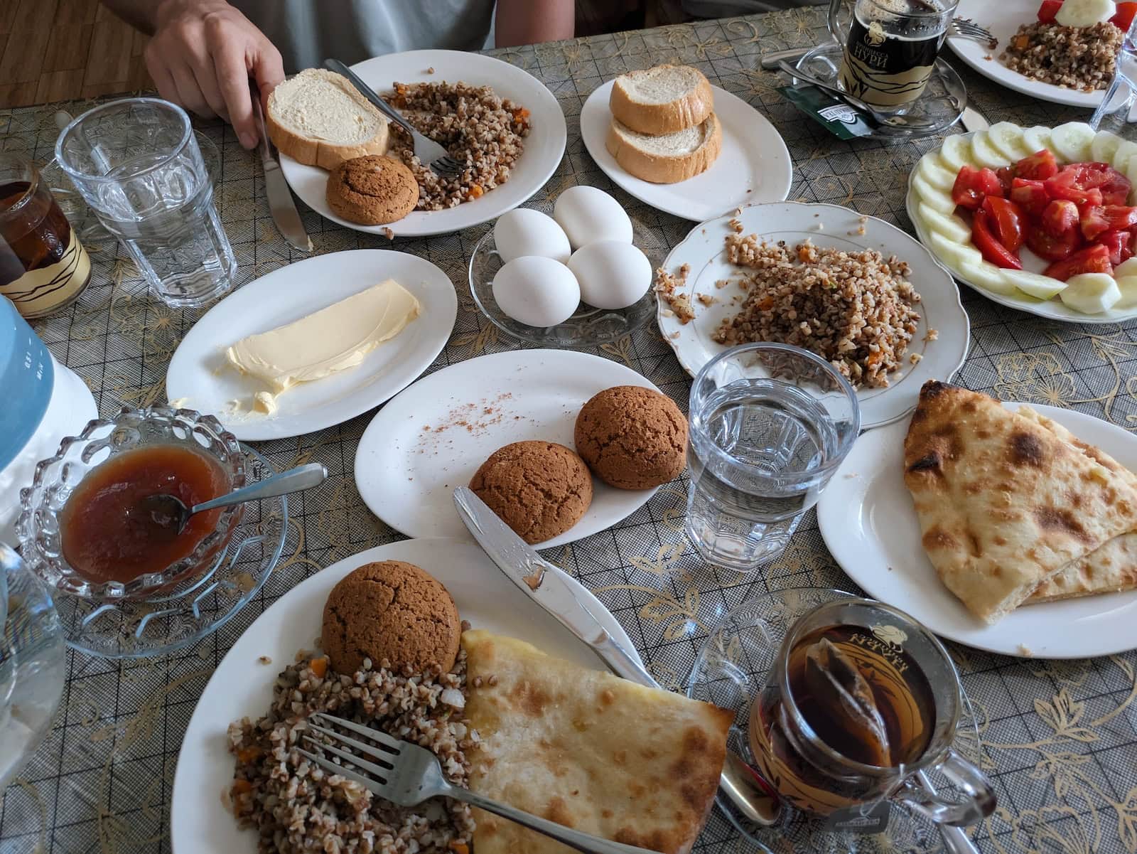 Georgian breakfast
