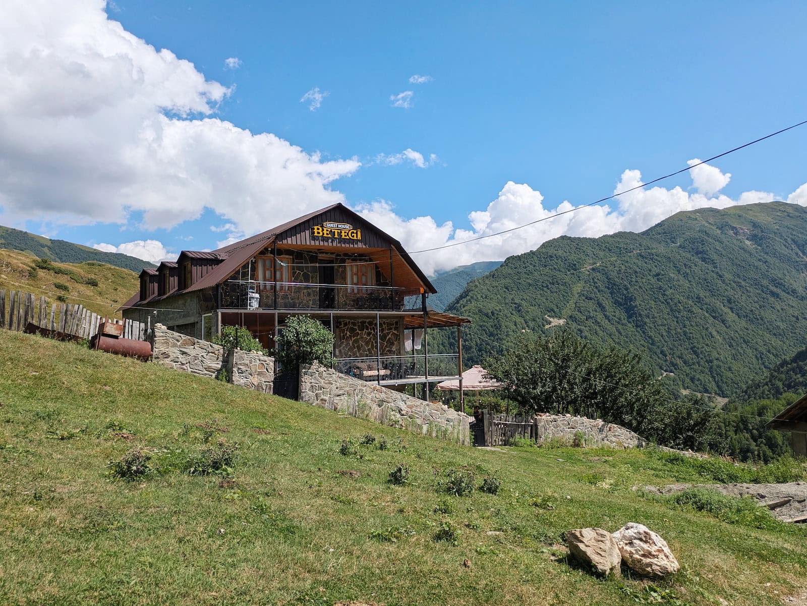 Outside of Guest House Betegi
