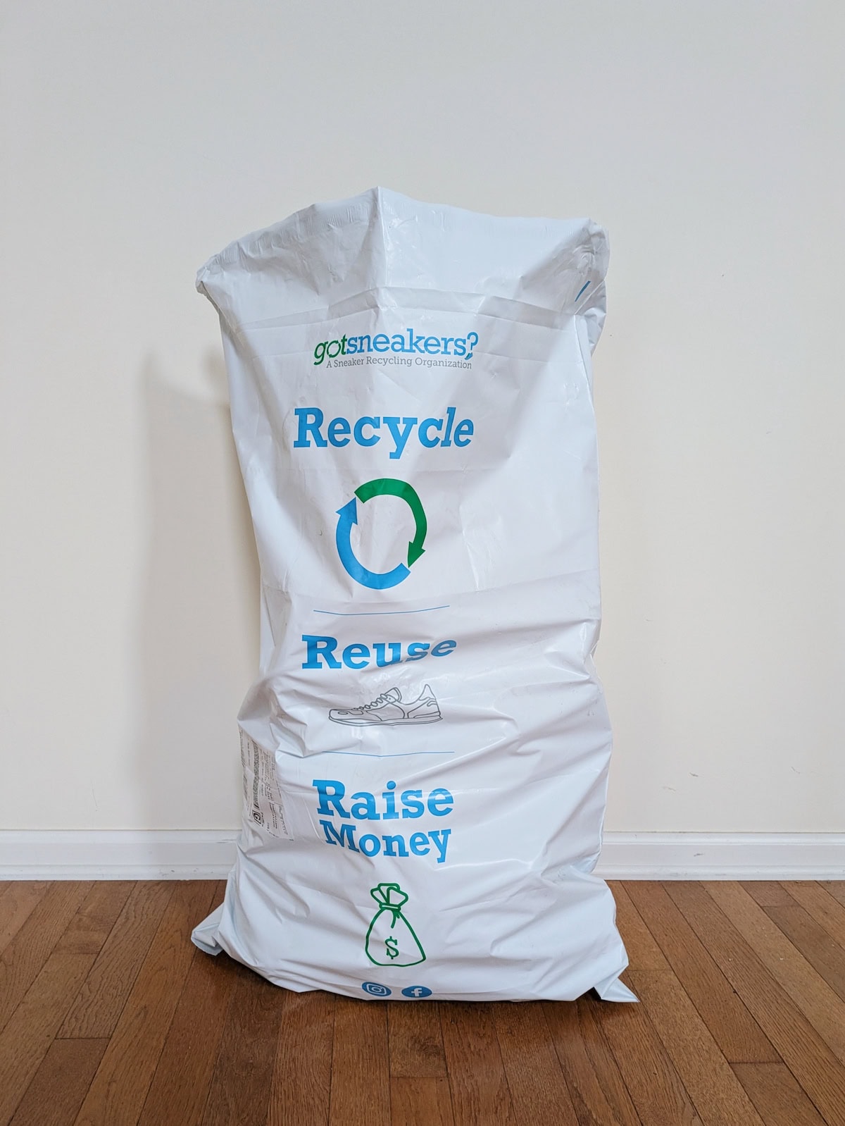 Recycling bag from GotSneakers